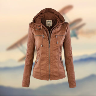 Emilia™ | Lederjacke - Trendex Fashion#Emilia™ | Lederjacke